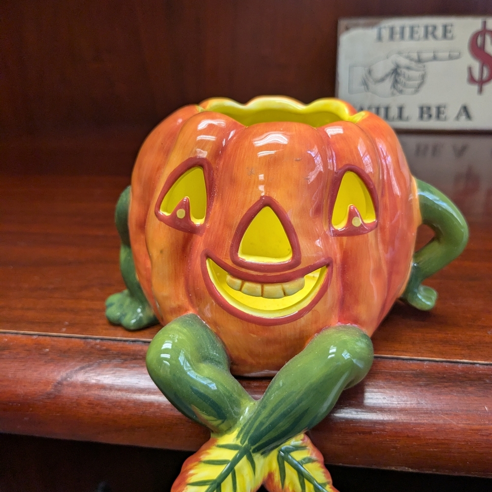 Department 56 Jack O Lantern Votive Candle Holder